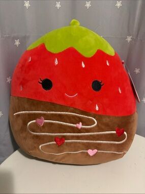 NWT Squishmallows Scarlet Chocolate Sundae 12”